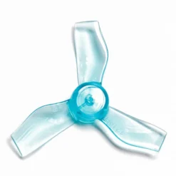 Gemfan 1219-3 31mm 3-Blade Whoop Propeller (1mm Shaft - Set Of 8) -DJI Shop 1219 3 31mm 1mm hole clear blue picture 2 1