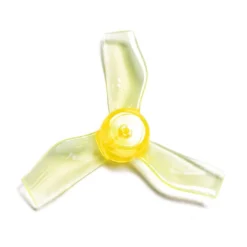 Gemfan 1219-3 31mm 3-Blade Whoop Propeller (1mm Shaft - Set Of 8) -DJI Shop 1219 3 31mm 1mm hole clear yellow picture 2 1