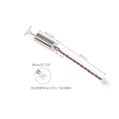 BETAFPV 7x16mm 19000KV Brushed Motors (4pcs) -DJI Shop 4 08e8a6da 1402 4d1a a8d0 2cf01f2d2853 grande