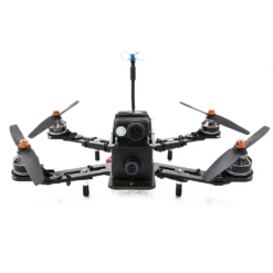 QAV250 Angled Motor Mount Extensions (Silver) -DJI Shop angled motor mount rtf front 3