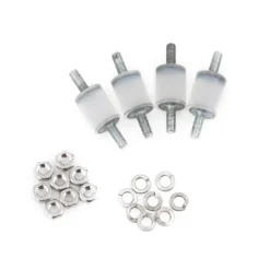 Clear Soft Silicone Bobbins (4pcs)