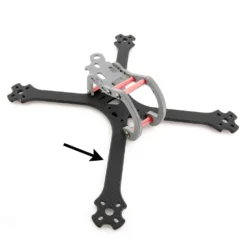 QAV-CODERED 5" Main Unibody Base Plate