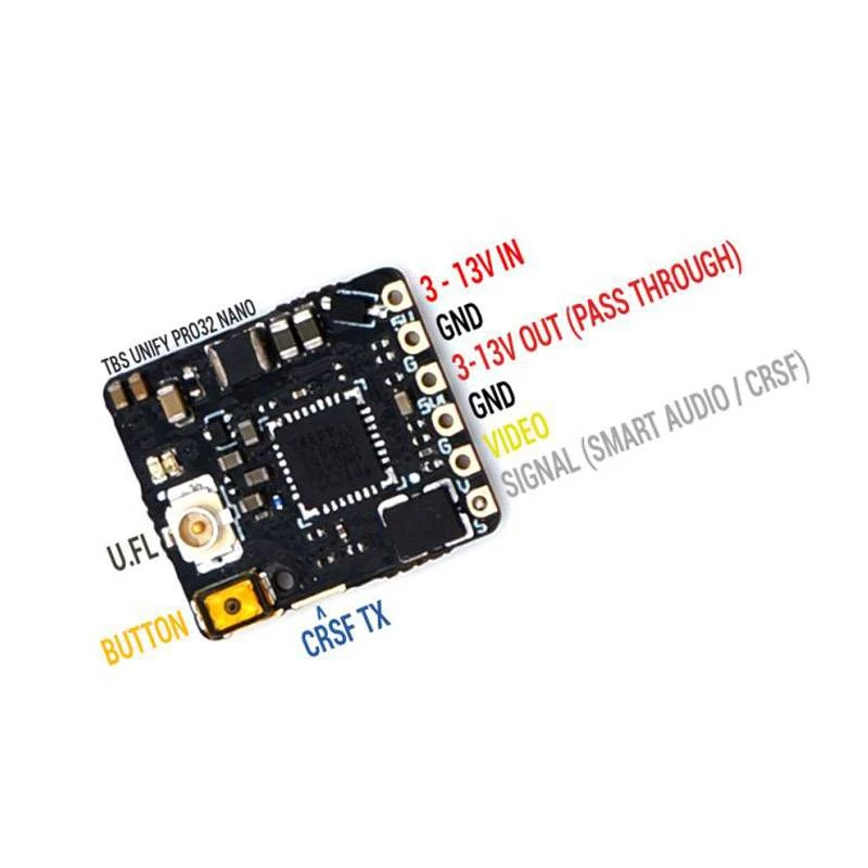 TBS Unify Pro32 Nano 5G8 V1.1 500mW Video Transmitter 2 TBS Unify Pro32 Nano 5G8 V1.1 500mW Video Transmitter - Image 2