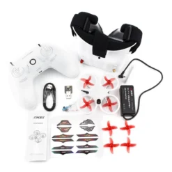 EMAX EZ Pilot - Beginner FPV Drone RTF Kit W/ FPV Goggles + Radio -DJI Shop emax ez pilot 1