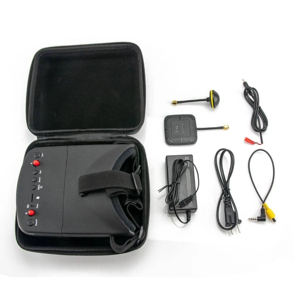 EV800D 5.8GHz 40CH Diversity FPV Goggles W/ DVR 8 EV800D 5.8GHz 40CH Diversity FPV Goggles W/ DVR - Image 8