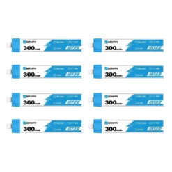 BETAFPV BT2.0 300mAh 1S 30C HV Battery (8pcs)
