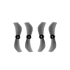 Gemfan 1210 31MM 2-Blade Propeller (Set Of 4) - 1mm Shaft - Clear Black