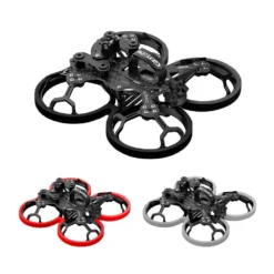 GEPRC CineLog 20 Foam Bumpers (Set Of 2) - Black/Gray/Red