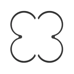 GEPRC CineLog 20 Foam Bumpers (Set Of 2) - Black/Gray/Red -DJI Shop geprc cinelog 20 foam bumpers set of 2 black