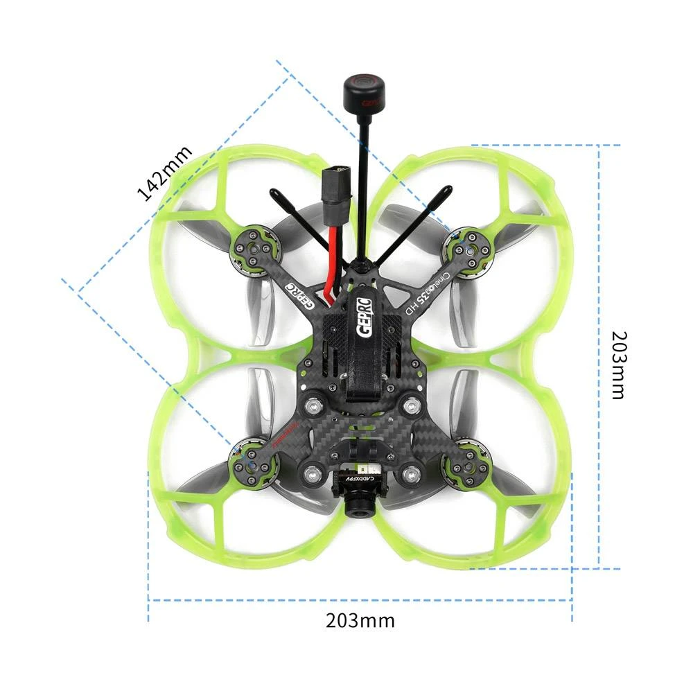 GEPRC CineLog 35 P 3.5" Cinewhoop Drone Analog W/ Caddx Ratel 2 - Performance Edition - 6S 5 GEPRC CineLog 35 P 3.5" Cinewhoop Drone Analog W/ Caddx Ratel 2 - Performance Edition - 6S - Image 5