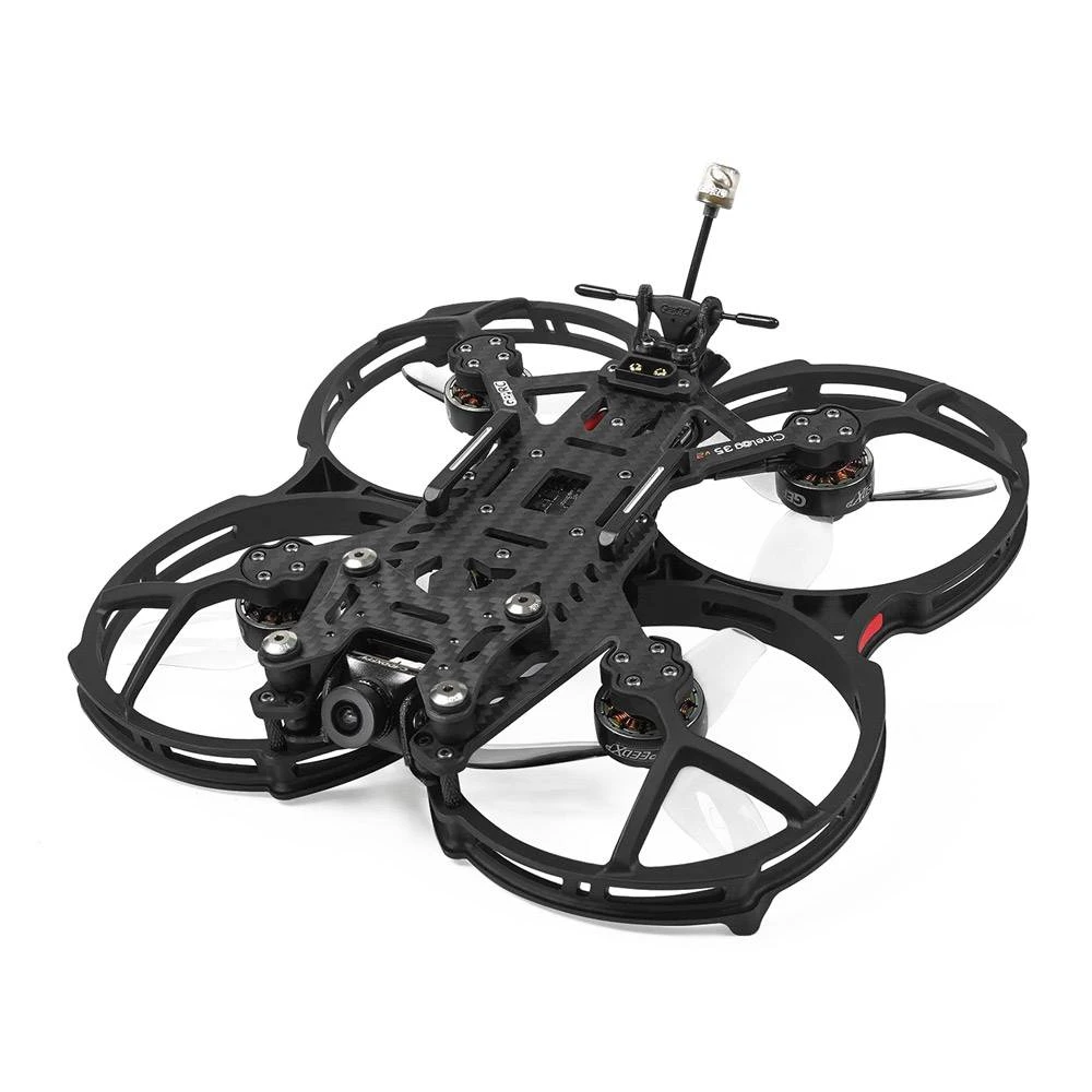 GEPRC CineLog 35 V2 3.5" Analog Cinewhoop Drone W/ Caddx Ratel 2 - 6S 1 GEPRC CineLog 35 V2 3.5" Analog Cinewhoop Drone W/ Caddx Ratel 2 - 6S