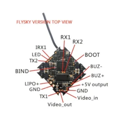 Happymodel Crazybee F4 Pro V3.0 2-4S AIO Flight Controller - Flysky -DJI Shop happymodel crazybee f4 pro v3.0 2 4s aio flight controller flysky