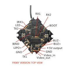 Happymodel Crazybee F4 Pro V3.0 2-4S AIO Flight Controller - Frsky -DJI Shop happymodel crazybee f4 pro v3.0 2 4s aio flight controller frsky