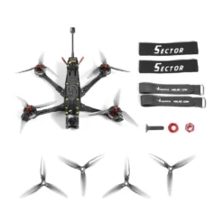 HGLRC Sector D5 FR 5" Freestyle FPV HD Drone - 6S -DJI Shop hglrc sector x5 fr 5 freestyle fpv hd drone 6s includes 2