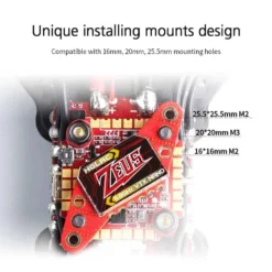 HGLRC Zeus Nano 350mW 16mm/20mm/25.5mm VTX -DJI Shop hglrc zeus nano vtx 350mw 16x16 20x20 255x255 mm for fpv racing drone 661393 1000x