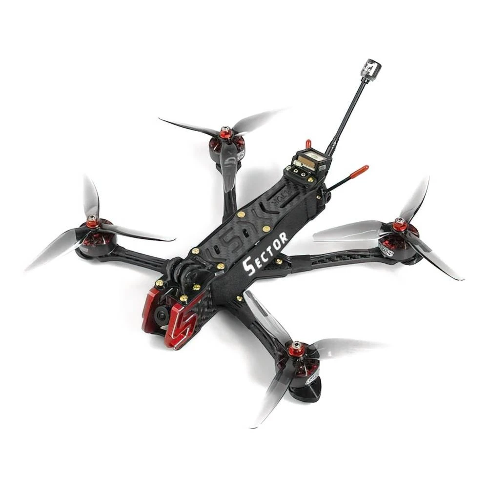 HGLRC Sector D5 FR 5" Freestyle FPV Analog Drone - 6S 1 HGLRC Sector D5 FR 5" Freestyle FPV Analog Drone - 6S