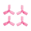 HQProp 1.9x3x3 PC Pink Quad Propeller - Set Of 4 (2x CW, 2x CCW)