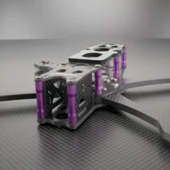 Lumenier QAV-S 5" Freestyle Quadcopter Frame - Joshua Bardwell Special Edition -DJI Shop joshua bardwell qav s 5 freestyle quadcopter frame front carbon bg1000x1000