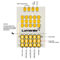 Lumenier 3-Way Multi-Camera Video Switcher Board -DJI Shop lumenier 3 way video switcher