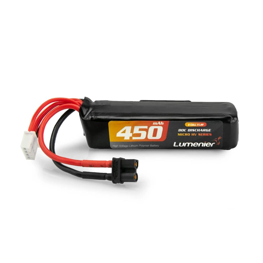 Lumenier 450mAh 3S 80c Micro HV LiPo Battery XT30 2 Lumenier 450mAh 3S 80c Micro HV LiPo Battery XT30 - Image 2