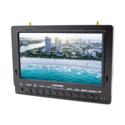 7" Lumenier 1000cd/m² Panel FPV Monitor W/ 5.8GHz 39CH Diversity Rx, Battery, DVR