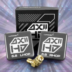 Lumenier AXII Patch HD 5.8GHz Antenna - LHCP -DJI Shop lumenier axii hd patch antenna square graphic 1