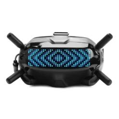 Lumenier CYBERMECH LED Visor For DJI FPV Goggles -DJI Shop lumenier cybermech led visor blue and pink