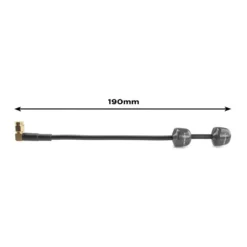 Lumenier Double AXII 2 HD Long Range 5.8GHz Antenna (LHCP, RPSMA) - Right-Angle -DJI Shop lumenier double axii 2 hd long range antenna right anglediagram