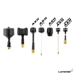 Lumenier Micro AXII Shorty U.FL 5.8GHz Antenna (RHCP) -DJI Shop lumenier micro axii stubby fpv antenna 5 8ghz comparison 1 10
