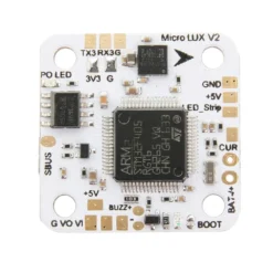 Lumenier MICRO LUX V2 - F4 Flight Controller + OSD -DJI Shop lumenier micro lux v2 top down