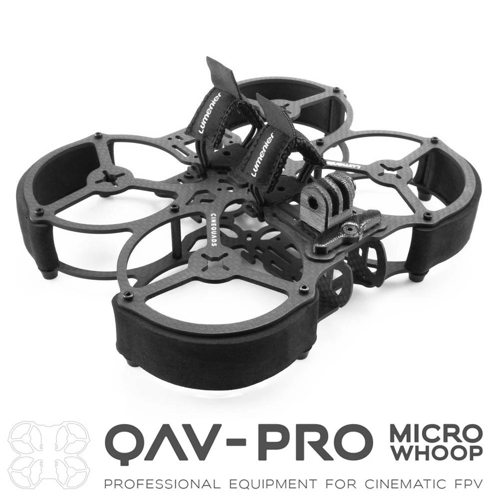 Lumenier QAV-PRO Micro Whoop 2.5" Cinequads Edition - Frame Kit 1 Lumenier QAV-PRO Micro Whoop 2.5" Cinequads Edition - Frame Kit