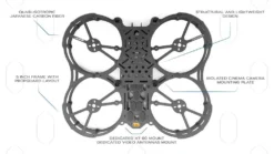 Lumenier QAV-PRO Whoop 5" Cinequads Edition - Frame Kit -DJI Shop lumenier qav pro whoop 5 cinequads edition frame kit features