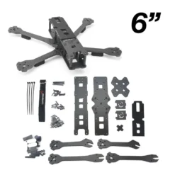Lumenier QAV-R 2 Deadcat Freestyle Quadcopter Frame (5", 6", 7") -DJI Shop lumenier qav r 2 deadcat freestyle quadcopter includes 6 1000x1000 1