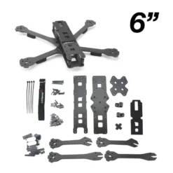 Lumenier QAV-R 2 Slam Deadcat Freestyle Quadcopter Frame (5", 6", 7") -DJI Shop lumenier qav r 2 slam deadcat freestyle quadcopter includes 6 1000x1000 1