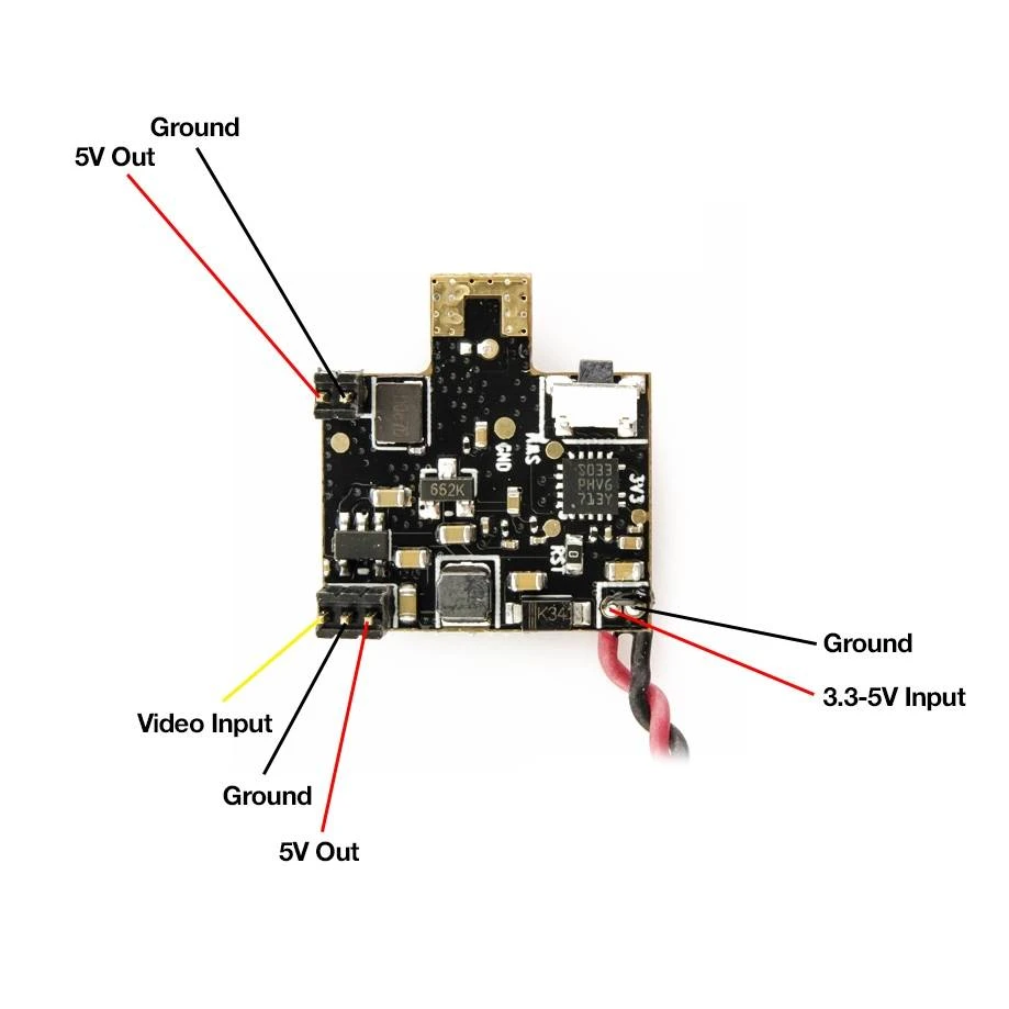 Lumenier SM-25 25mW Micro VTX - U.FL SMA 4 Lumenier SM-25 25mW Micro VTX - U.FL SMA - Image 4