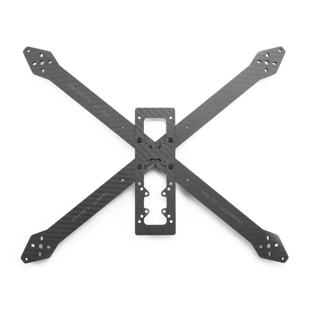 OnwardFPV R4LA Carbon Fiber Bottom Plate Kit - V2 1 OnwardFPV R4LA Carbon Fiber Bottom Plate Kit - V2