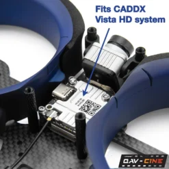 Lumenier QAV-CINE Quadcopter Frame 3" -DJI Shop qav cine 3 inch drone vista back