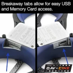 Lumenier QAV-CINE Quadcopter Frame 3" -DJI Shop qav cine 3 inch ducted quadcopter tabs demo