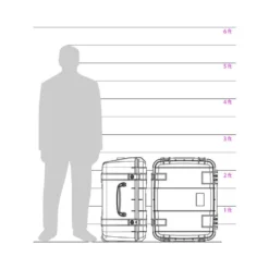 SE1220D Hard Case + Divider + Metal Latches For Lumenier QAV-PRO Lifter 9" Drone -DJI Shop qav pro lifter hard travel case size chart