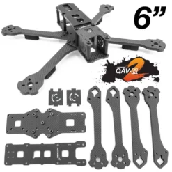 Lumenier QAV-R 2 Freestyle Quadcopter Frame -DJI Shop qav r 2 6 kit 1