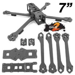 Lumenier QAV-R 2 Freestyle Quadcopter Frame -DJI Shop qav r 2 7 kit 1