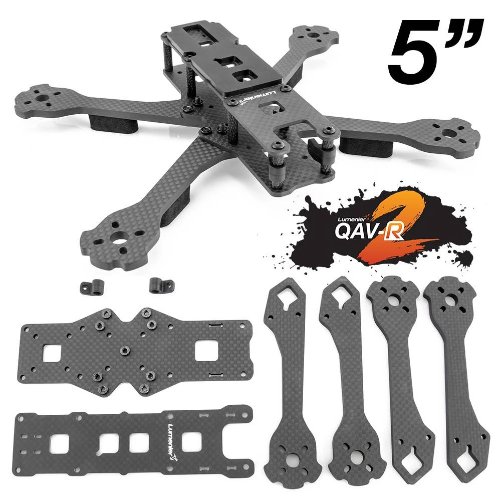 Lumenier QAV-R 2 Slam Freestyle Quadcopter Frame 8 Lumenier QAV-R 2 Slam Freestyle Quadcopter Frame - Image 8