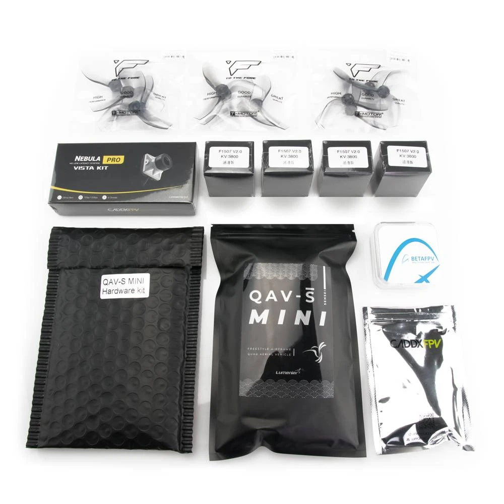Lumenier QAV-S MINI 3" Freestyle Quadcopter DIY Kit - 4S (HD) 7 Lumenier QAV-S MINI 3" Freestyle Quadcopter DIY Kit - 4S (HD) - Image 7