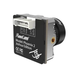 Runcam Phoenix 2 1000TVL 2.1mm FPV Camera - Joshua Bardwell Edition - Silver -DJI Shop runcam phoenix 2 1000tvl 2.1mm fpv camera joshua bardwell edition silver back