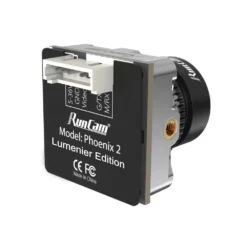 Runcam Phoenix 2 1000TVL 2.1mm FPV Camera - Lumenier Edition - Silver -DJI Shop runcam phoenix 2 1000tvl fpv camera lumenier edition silver back