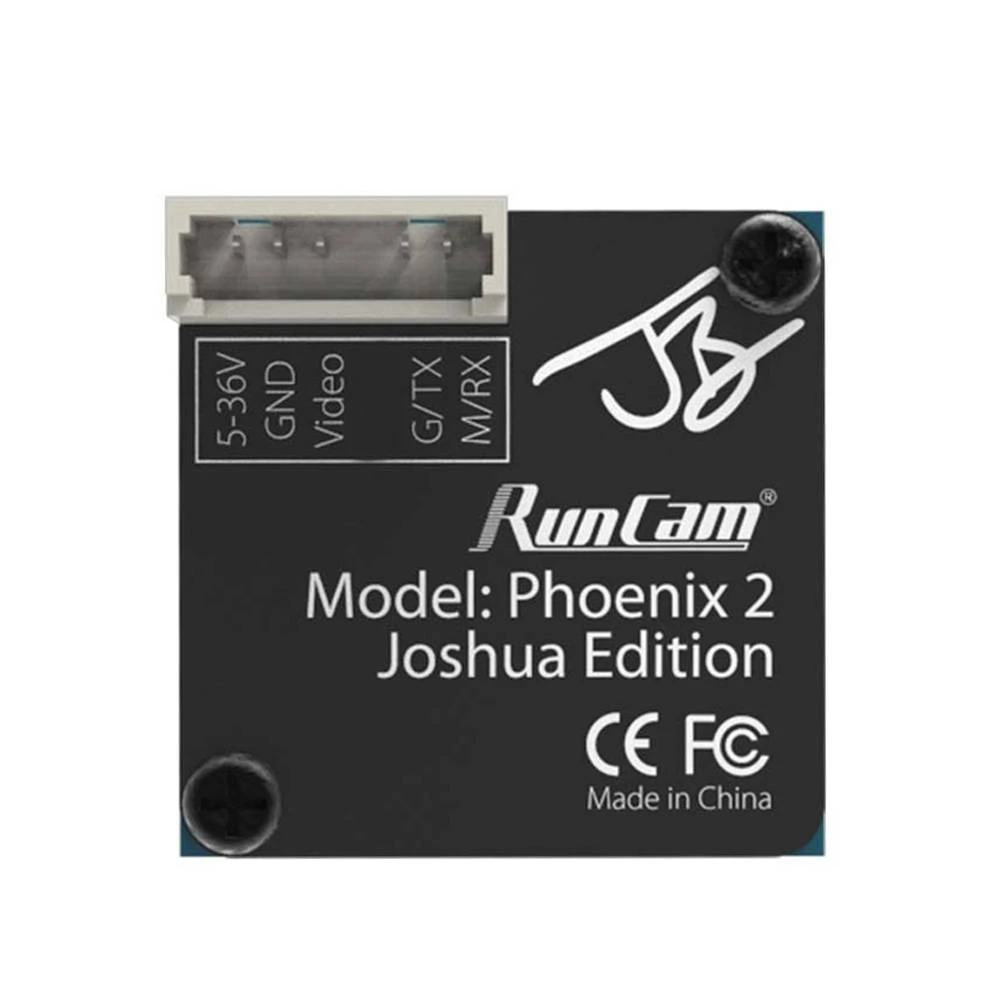 Runcam Phoenix 2 1000TVL 2.1mm FPV Camera - Joshua Bardwell Edition - Blue 5 Runcam Phoenix 2 1000TVL 2.1mm FPV Camera - Joshua Bardwell Edition - Blue - Image 5
