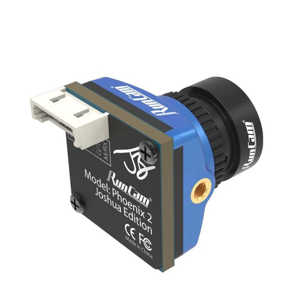 Runcam Phoenix 2 1000TVL 2.1mm FPV Camera - Joshua Bardwell Edition - Blue 4 Runcam Phoenix 2 1000TVL 2.1mm FPV Camera - Joshua Bardwell Edition - Blue - Image 4