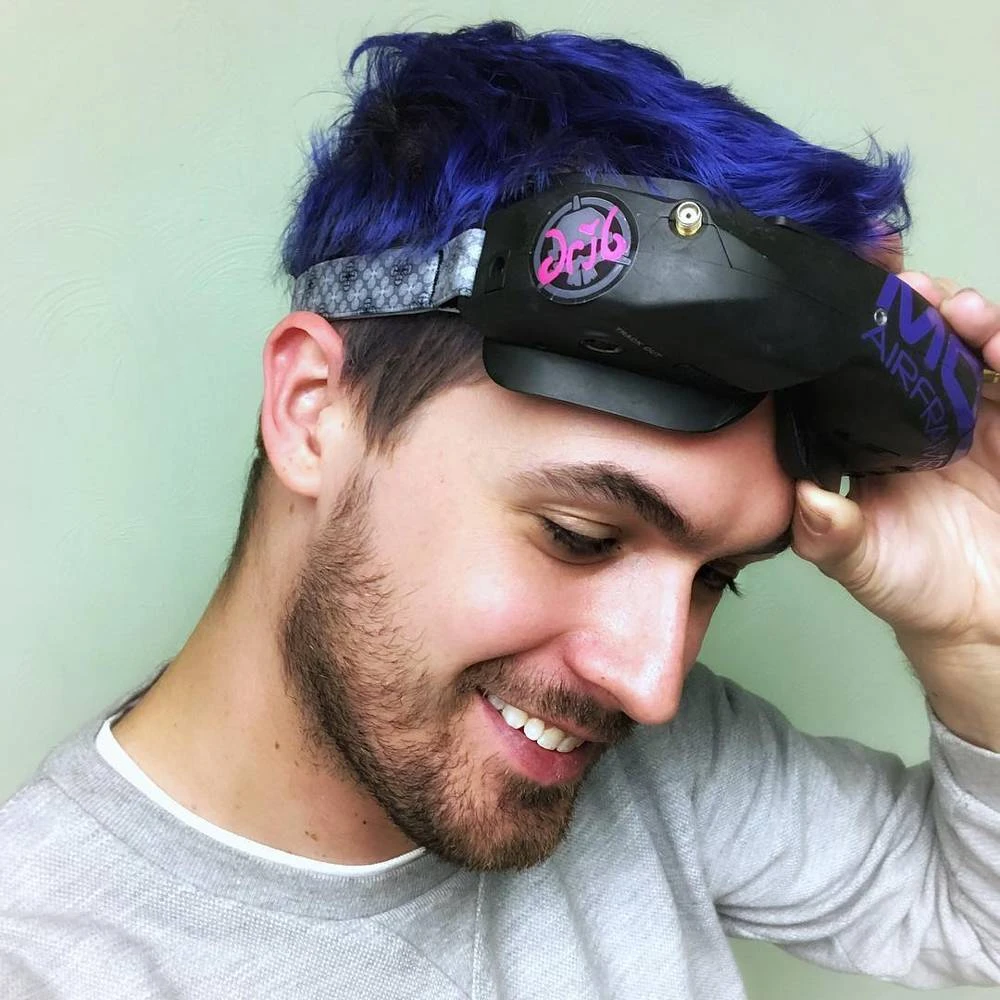 Say Andrea Grey Skies FPV Goggle Strap 3 Say Andrea Grey Skies FPV Goggle Strap - Image 3