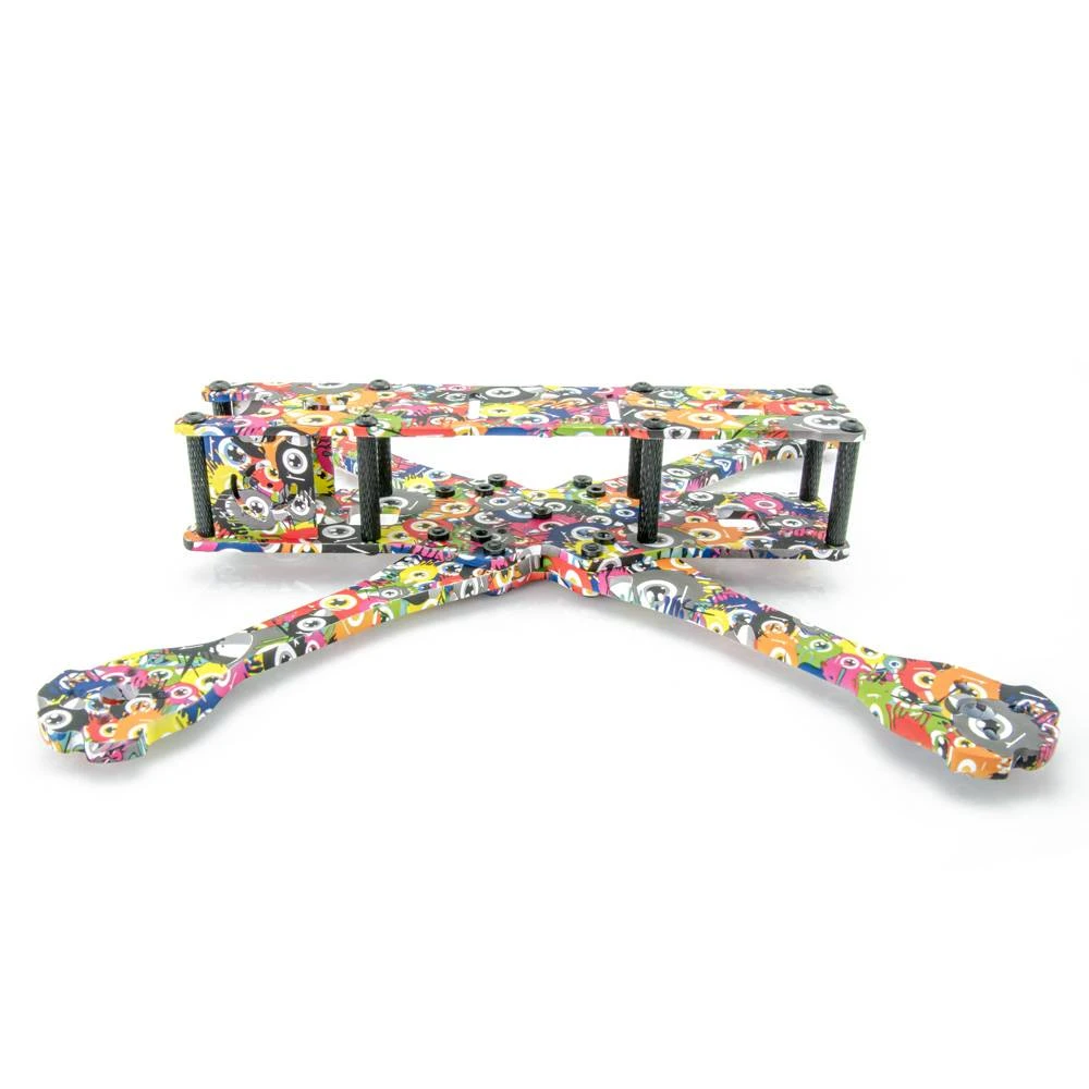 Lumenier QAV-R 2 SKITZO Freestyle 5" Quadcopter Frame (Hydro Dipped) 3 Lumenier QAV-R 2 SKITZO Freestyle 5" Quadcopter Frame (Hydro Dipped) - Image 3