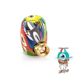 Lumenier AXII 2 Right-Angle Stubby 5.8GHz Antenna - SKITZO Hydro Dip SE (LHCP)